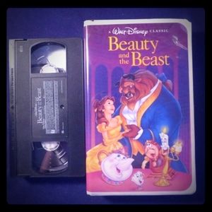 Black diamond beauty and the beast VHS